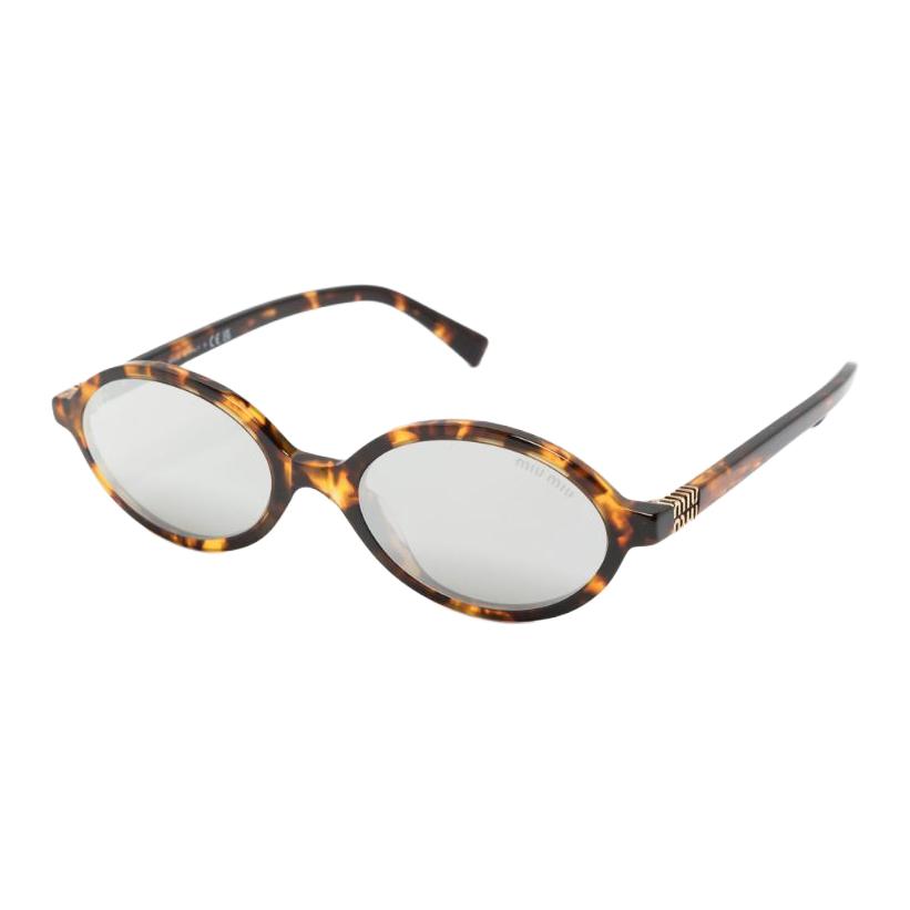 MIU MIU Солнечные очки с логотипом на заушнике, Tortoiseshell 
MIU MIU Солнечные очки с логотипом на заушнике, Tortoiseshell