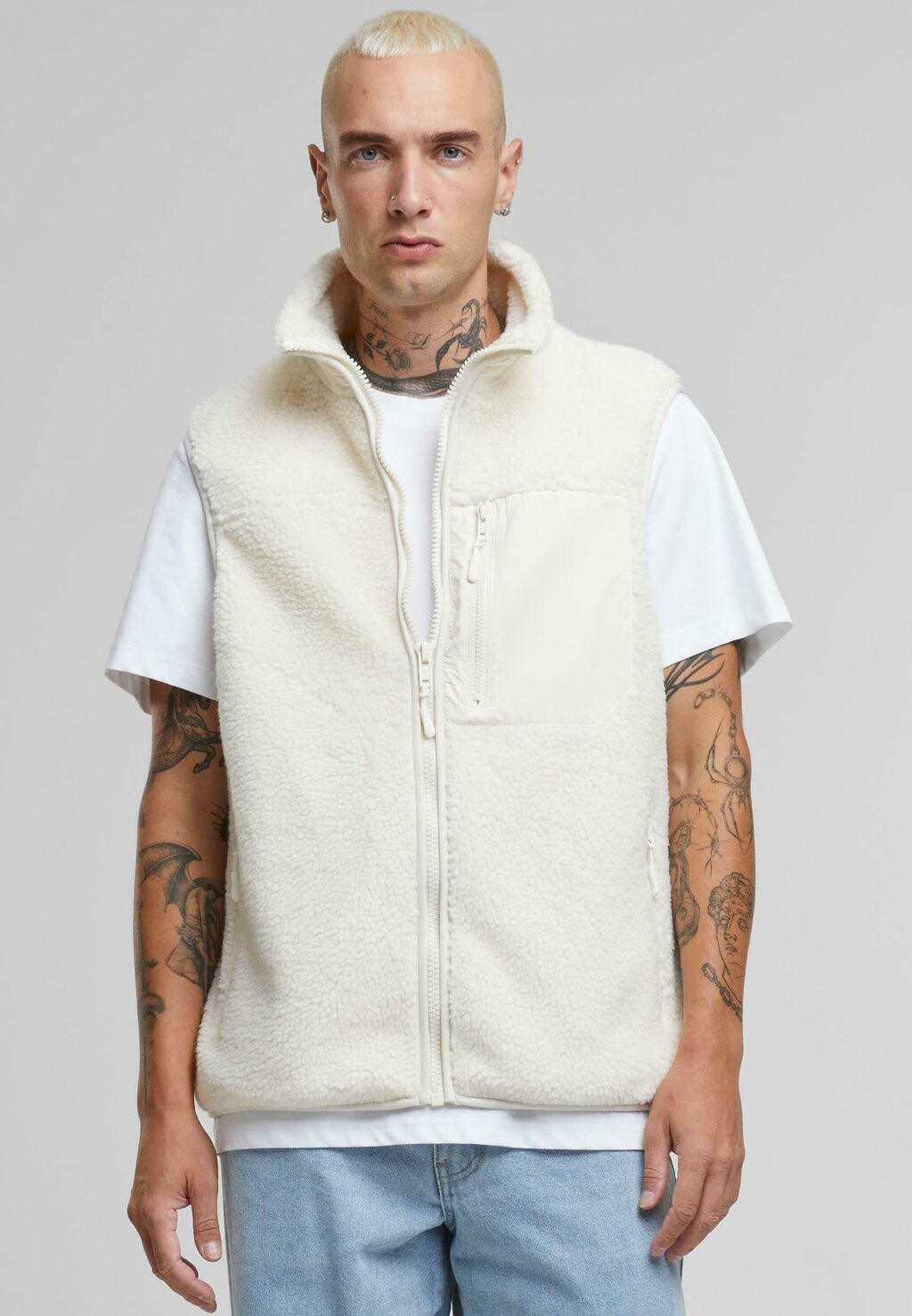 Жилет Urban Classics, белый
Жилет Urban Classics, белый