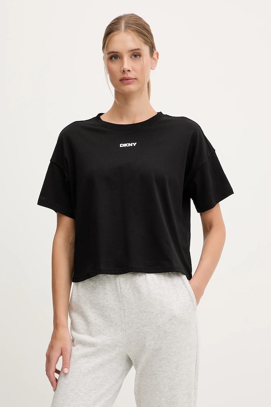 Хлопковая футболка DKNY, черный
Хлопковая футболка DKNY, черный