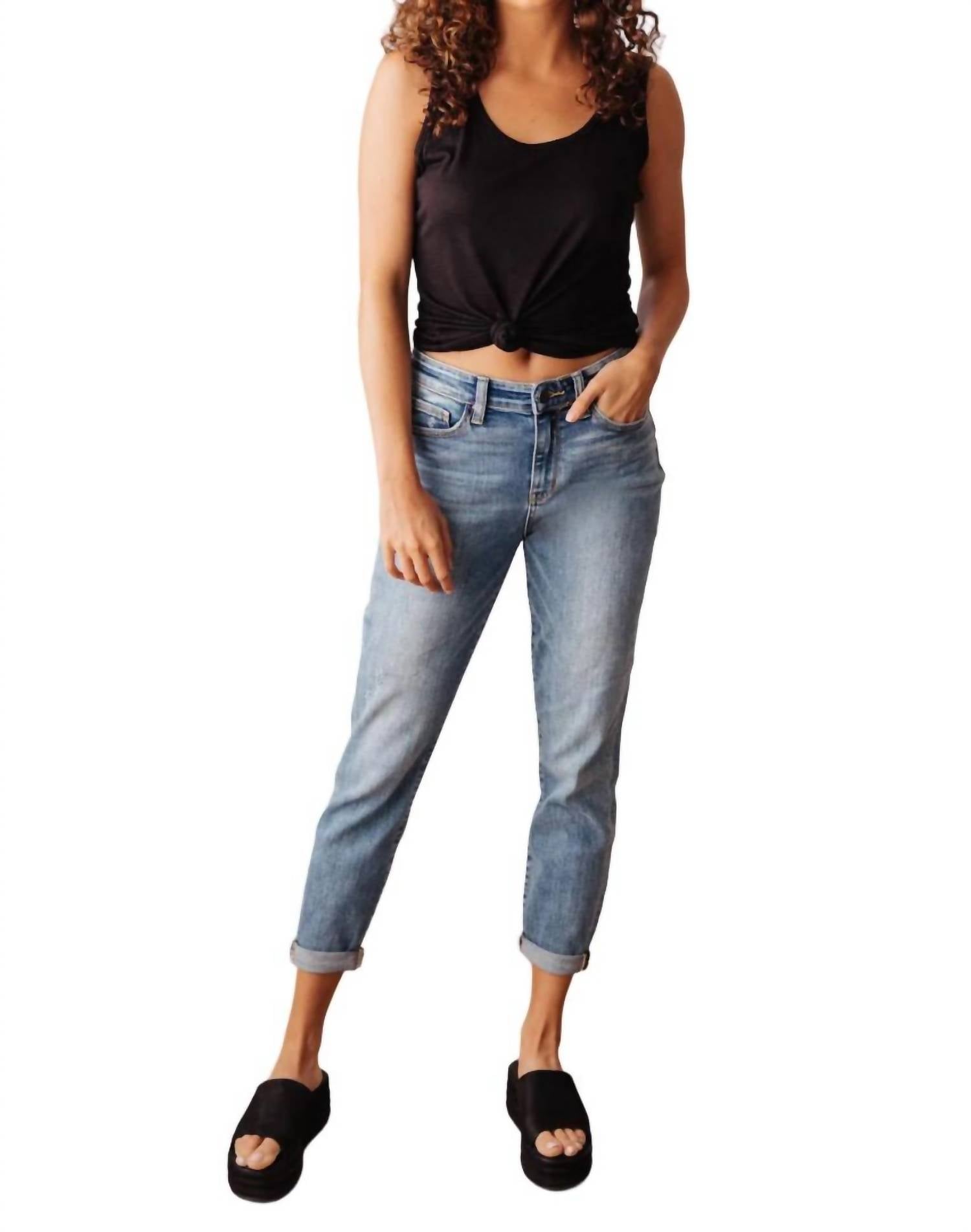 Джинсы Time To Relax средней степени стирки Judy Blue, цвет medium wash
Джинсы Time To Relax средней степени стирки Judy Blue, цвет medium wash