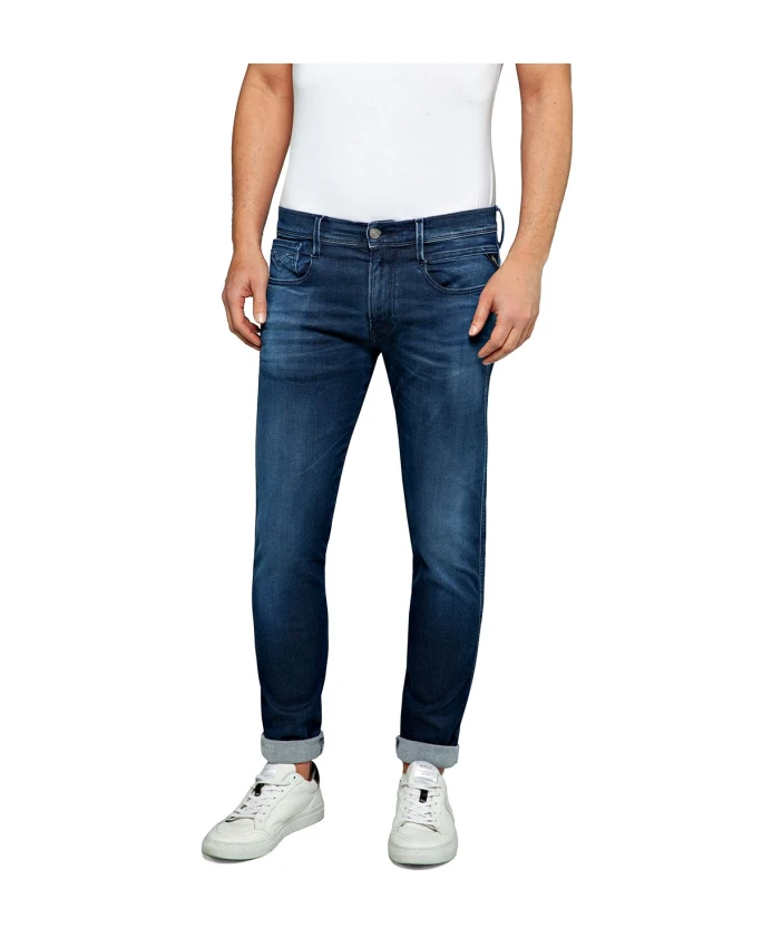 Темно-Синие джинсы узкого кроя Replay, синий
Темно-Синие джинсы узкого кроя Replay, синий
