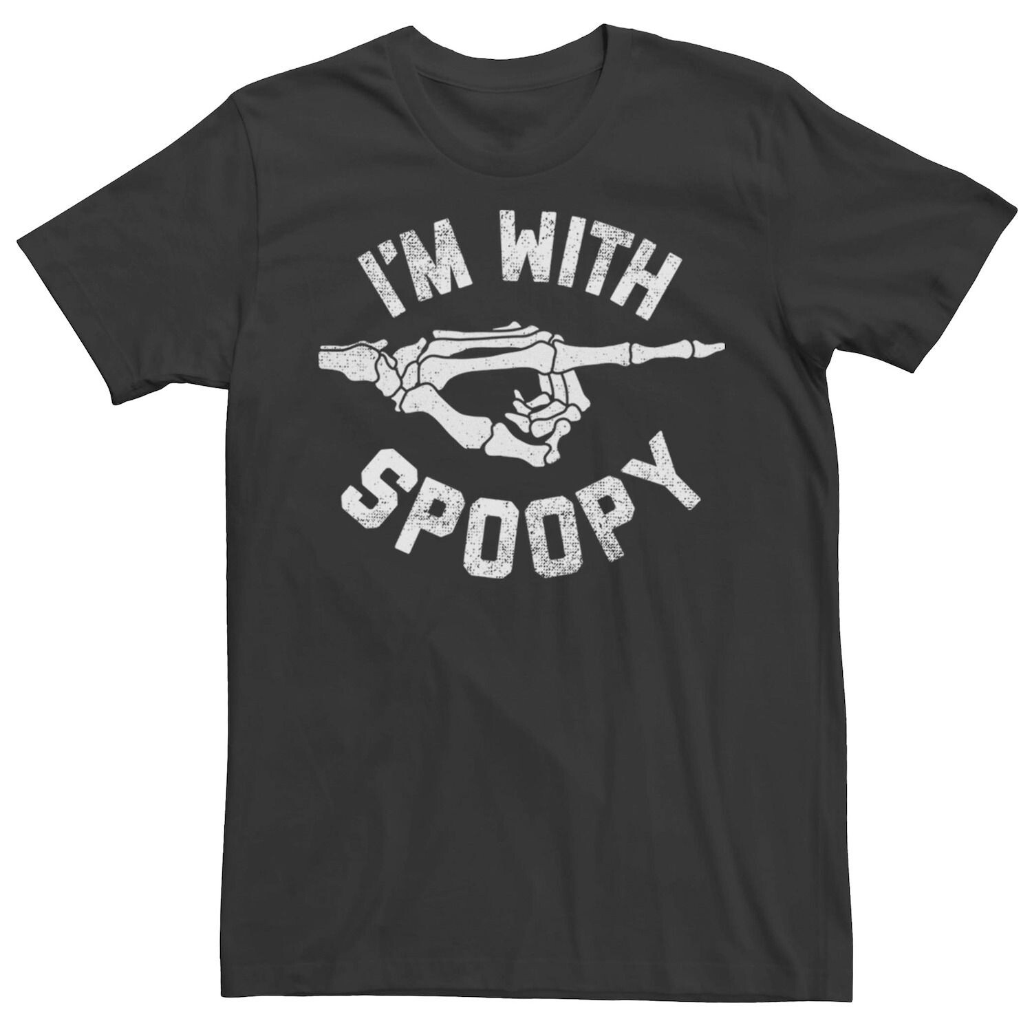 Мужская футболка I’m With Spoopy Skeleton Hand Tee Licensed Character
Мужская футболка I’m With Spoopy Skeleton Hand Tee Licensed Character