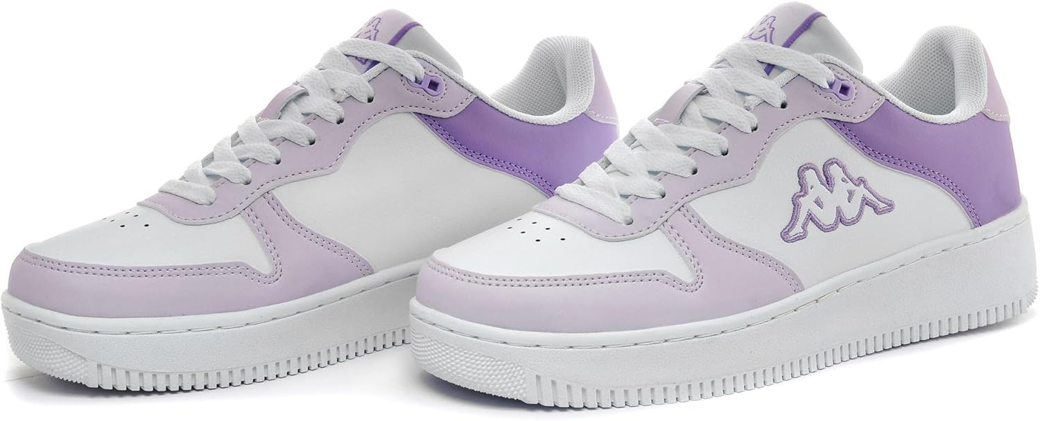 Кроссовки Kappa унисекс для взрослых, белый/фиолетовый
Кроссовки Kappa унисекс для взрослых, белый/фиолетовый