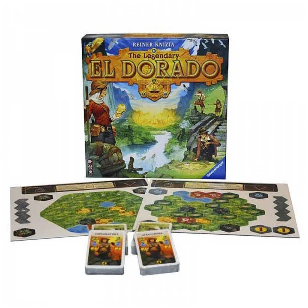 Настольная игра Ravensburger El Dorado на испанском языке, мультиколор
Настольная игра Ravensburger El Dorado на испанском языке, мультиколор