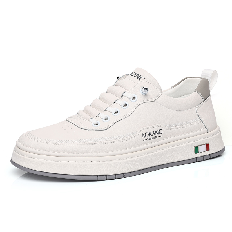 AOKANG Тренд серии Slip Resistant противоскользящие, износостойкие, дышащие низкие скейтерские кроссовки мужские серо-белые, цвет Gray White
AOKANG Тренд серии Slip Resistant противоскользящие, износостойкие, дышащие низкие скейтерские кроссовки мужские серо-белые, цвет Gray White