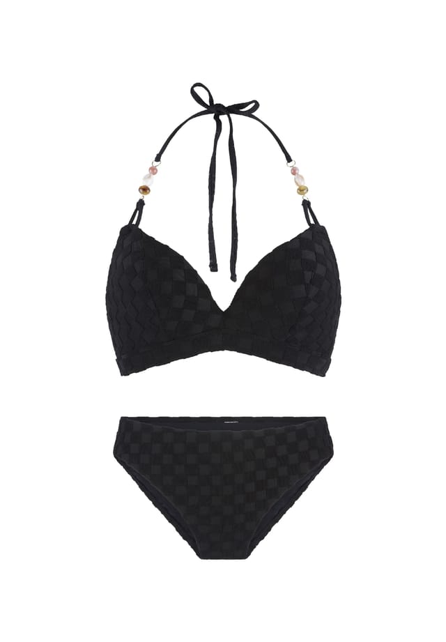 Комплект бикини с подкладкой треугольный Lingadore, черный
Комплект бикини с подкладкой треугольный Lingadore, черный