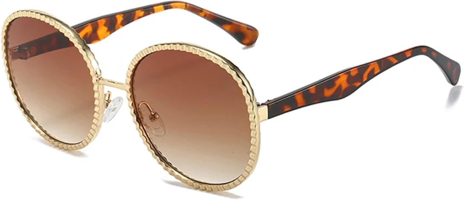 Большие овальные металлические солнцезащитные очки для женщин и мужчин, модные ретро-очки из металла, дорожные солнцезащитные очки с защитой от УФ-излучения UV400 TKKTLLT, Leopard Gradient Tea
Большие овальные металлические солнцезащитные очки для женщин и мужчин, модные ретро-очки из металла, дорожные солнцезащитные очки с защитой от УФ-излучения UV400 TKKTLLT, Leopard Gradient Tea