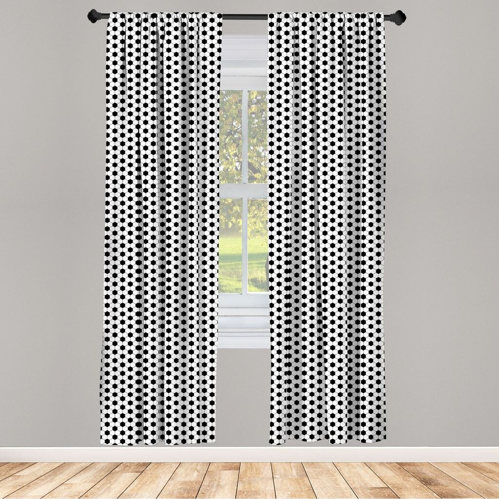 ABAKUHAUS Футбольные шторы, шторы, абстрактный рисунок футбольного мяча, сплошной цвет, геометрический дизайн, спортивные развлечения, 2 шт., 75x225 см, белый черный
ABAKUHAUS Футбольные шторы, шторы, абстрактный рисунок футбольного мяча, сплошной цвет, геометрический дизайн, спортивные развлечения, 2 шт., 75x225 см, белый черный