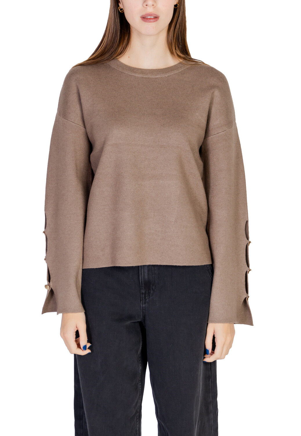 Джемпер VILA свободного кроя, коричневый
Джемпер VILA свободного кроя, коричневый