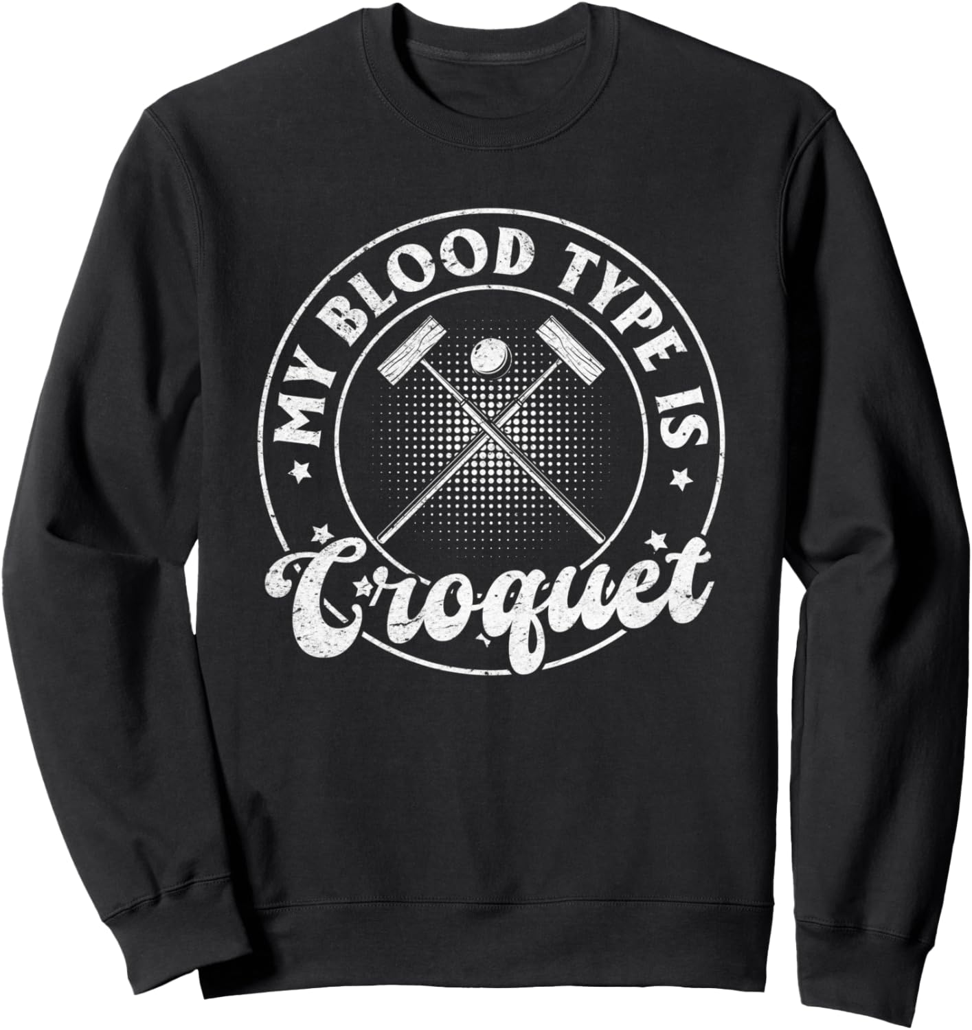 Игра в крокет - Толстовка с надписью Моя группа крови - крокет Funny Croquet Quotes Croquet Game, черный
Игра в крокет - Толстовка с надписью Моя группа крови - крокет Funny Croquet Quotes Croquet Game, черный