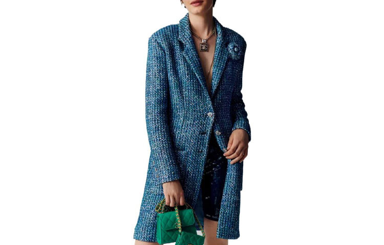 Пальто женское Chanel, синий
Пальто женское Chanel, синий