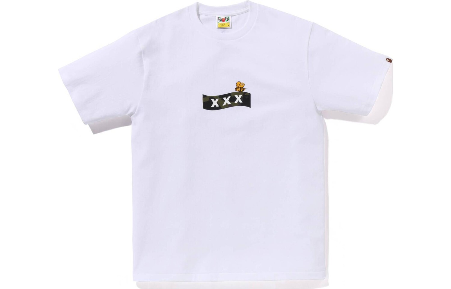 Футболка GOD SELECTION XXX CO-BRAND унисекс A Bathing Ape, белый
Футболка GOD SELECTION XXX CO-BRAND унисекс A Bathing Ape, белый