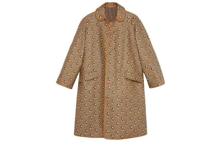 Пальто мужское Disney x Gucci, коричневый
Пальто мужское Disney x Gucci, коричневый