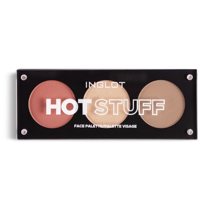 Палитра для контурирования лица Hot Stuff 7 грамм Inglot
Палитра для контурирования лица Hot Stuff 7 грамм Inglot