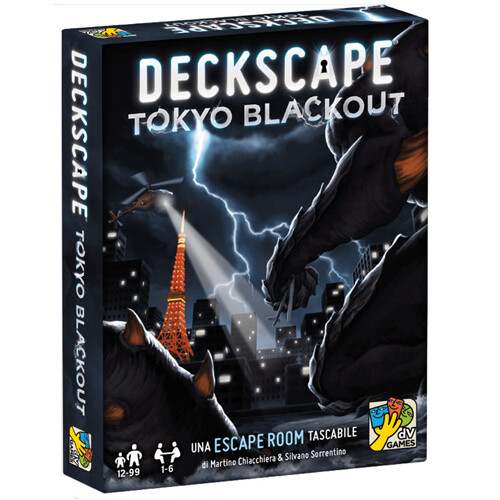 Настольная игра Deckscape: Tokyo Blackout 
Настольная игра Deckscape: Tokyo Blackout