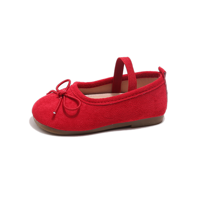 Низкие детские кожаные туфли для детей 3–7 лет TONYBEAR, красный 
Низкие детские кожаные туфли для детей 3–7 лет TONYBEAR, красный