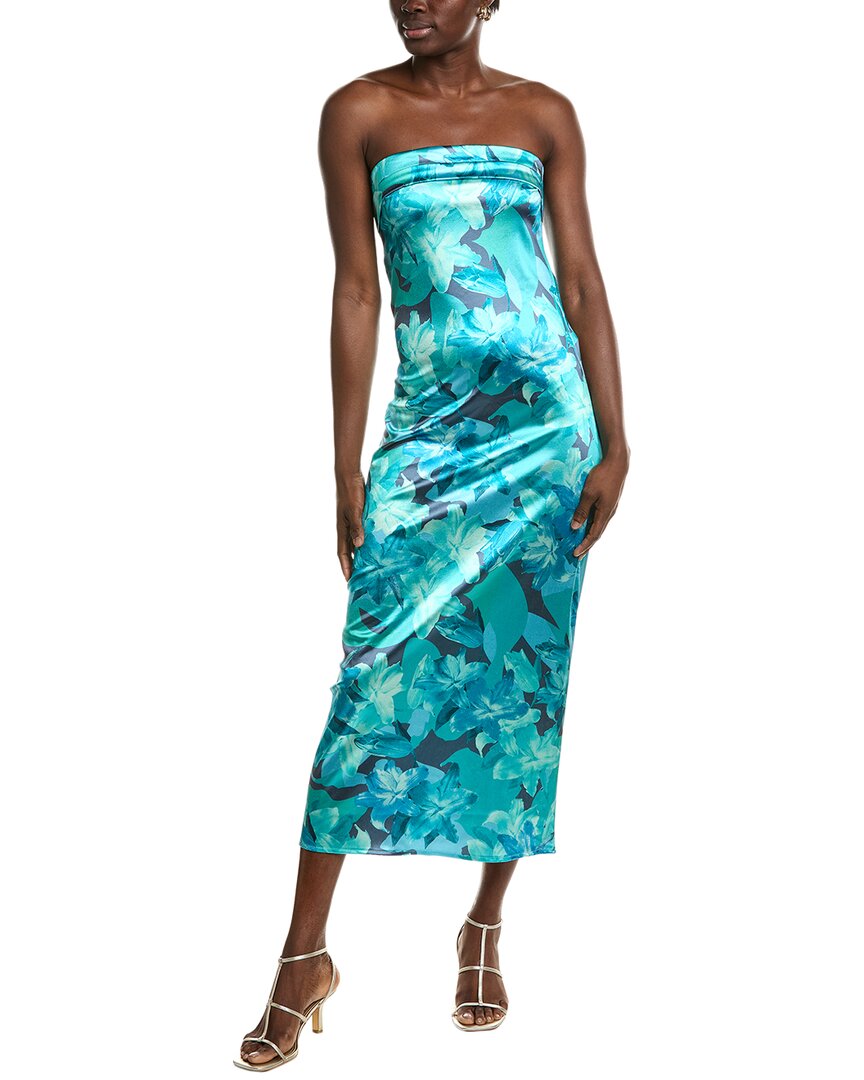 IPPONELLI Атласное миди-платье, зеленый
IPPONELLI Атласное миди-платье, зеленый