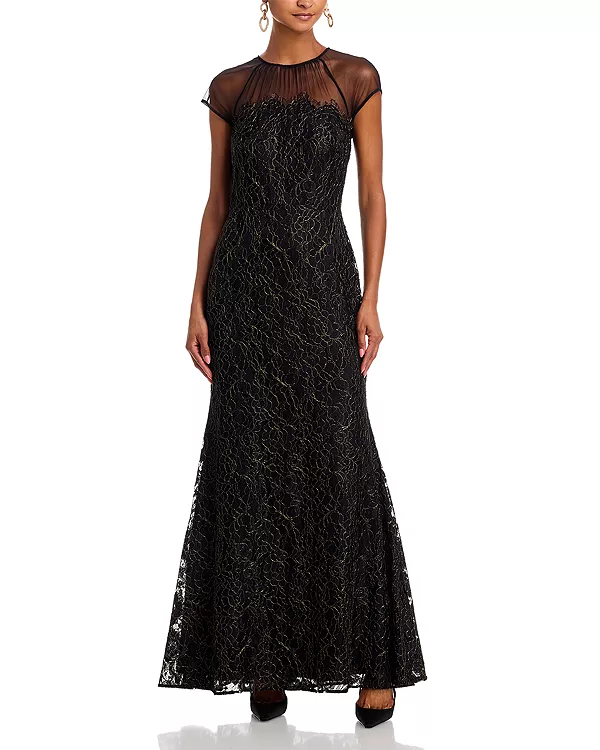 Платье русалки с рукавами реглан и присборенными иллюзорными вырезами Eliza J, черный
Платье русалки с рукавами реглан и присборенными иллюзорными вырезами Eliza J, черный