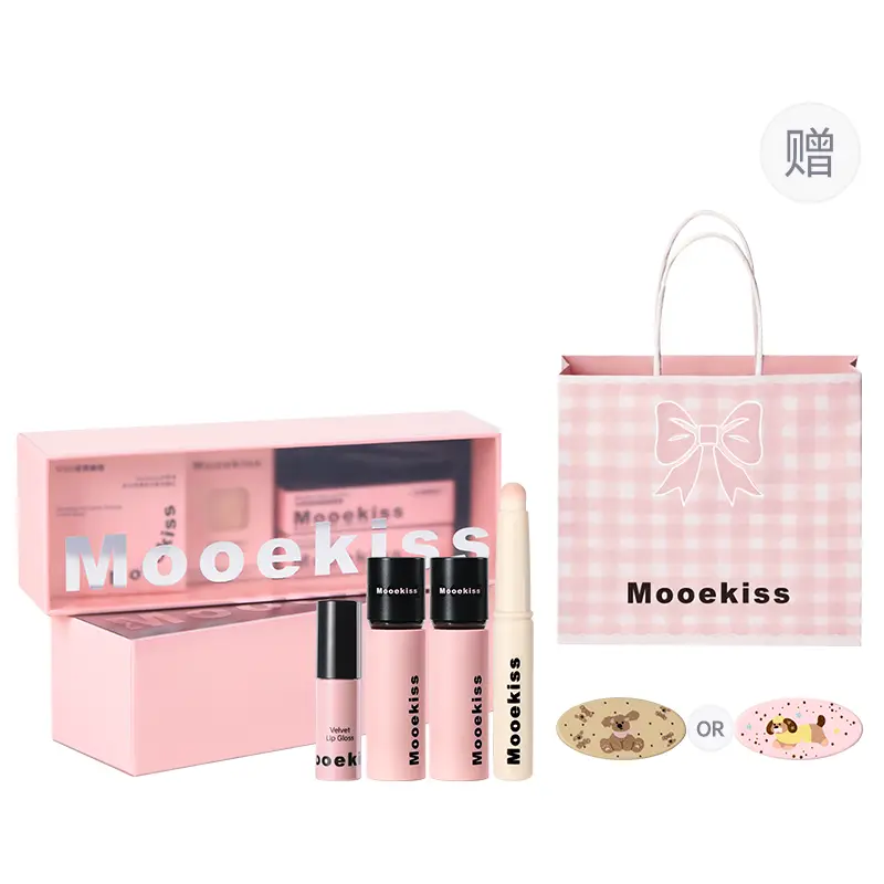 Набор для макияжа steadfast love подарочная коробка выравнивающий тон кожи легко наносится блеск для губ натуральный комплект из 5 предметов Mooekiss
Набор для макияжа steadfast love подарочная коробка выравнивающий тон кожи легко наносится блеск для губ натуральный комплект из 5 предметов Mooekiss