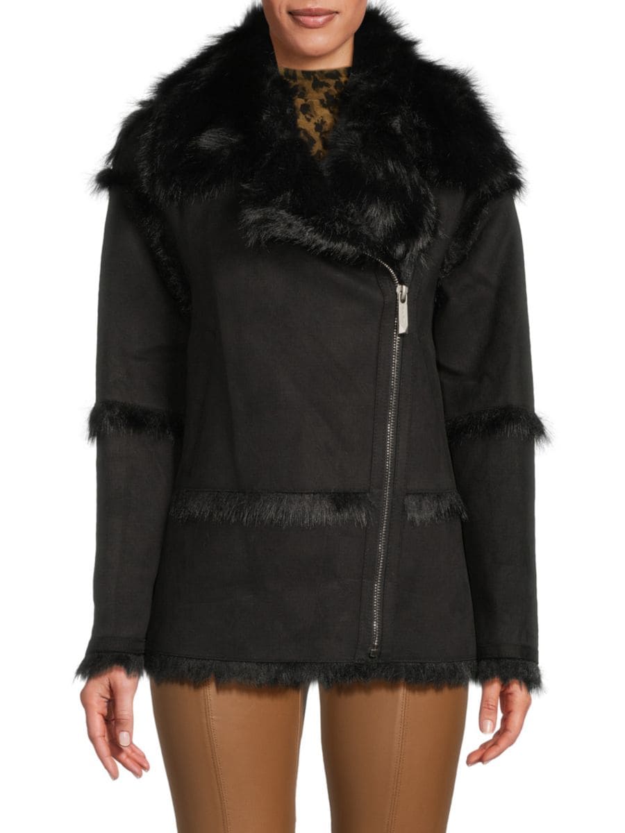 Куртка с отделкой из искусственного меха BELLE FARE, черный
Куртка с отделкой из искусственного меха BELLE FARE, черный