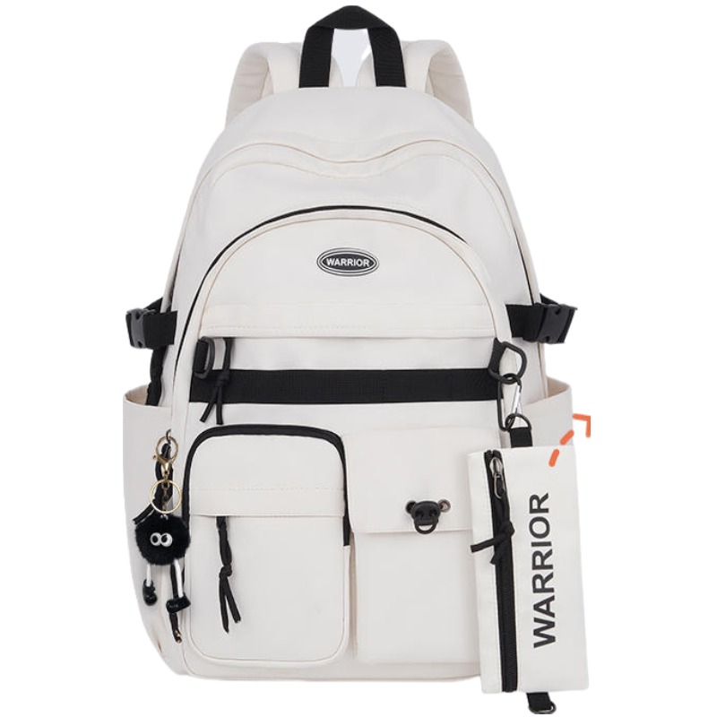 Большой нейлоновый рюкзак Warrior унисекс белый
Большой нейлоновый рюкзак Warrior унисекс белый