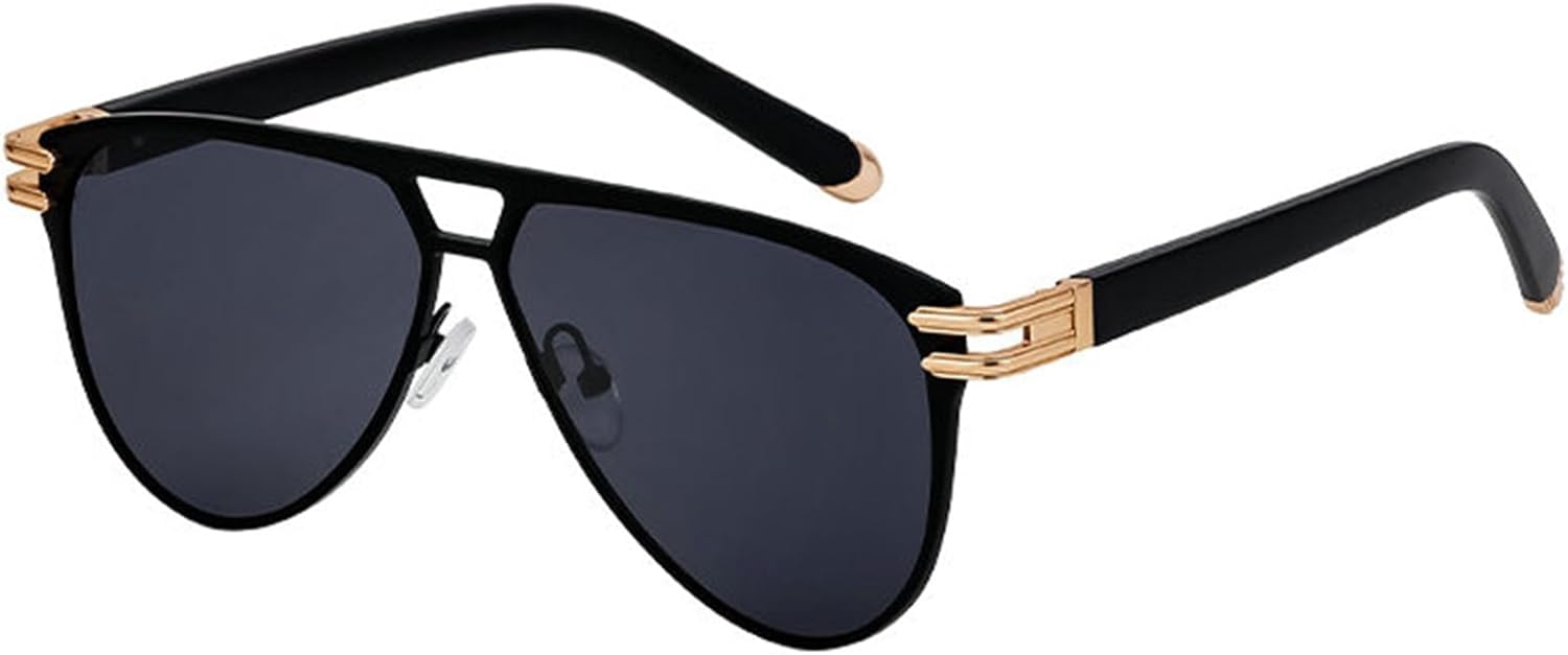 Мужские солнцезащитные очки Helena с двойной перемычкой, квадратной формы, винтажные дизайнерские женские солнцезащитные очки, металлические солнцезащитные очки в стиле «пилот», C1
Мужские солнцезащитные очки Helena с двойной перемычкой, квадратной формы, винтажные дизайнерские женские солнцезащитные очки, металлические солнцезащитные очки в стиле «пилот», C1