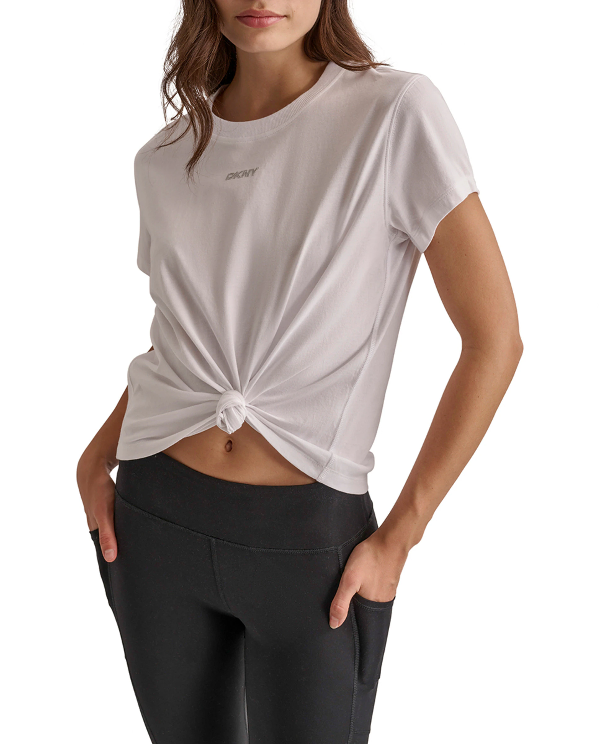 Женская футболка с коротким рукавом и круглым вырезом Dkny Jeans, белый
Женская футболка с коротким рукавом и круглым вырезом Dkny Jeans, белый