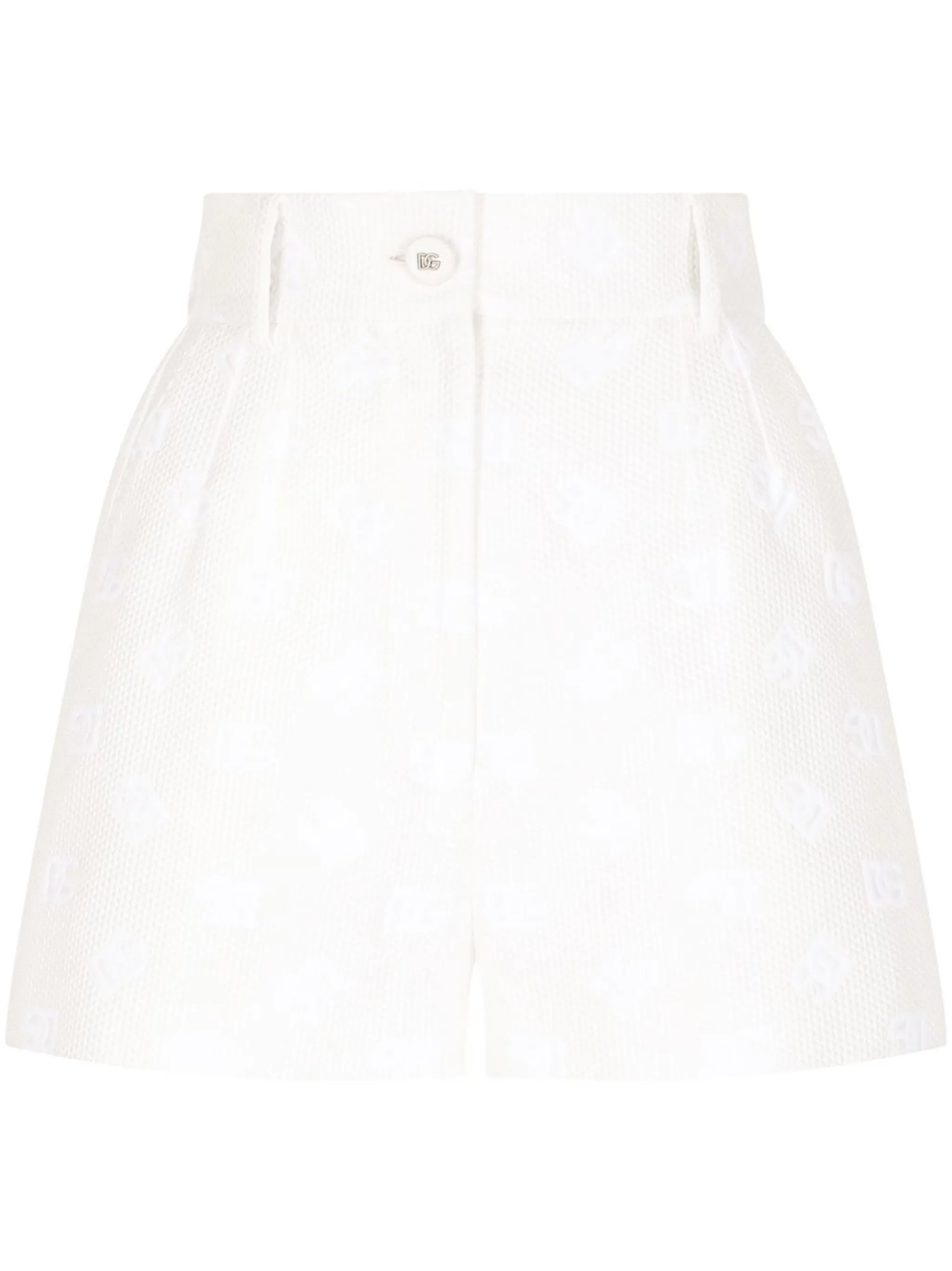 Жаккардовые шорты с логотипом DG Dolce & Gabbana, белый
Жаккардовые шорты с логотипом DG Dolce & Gabbana, белый