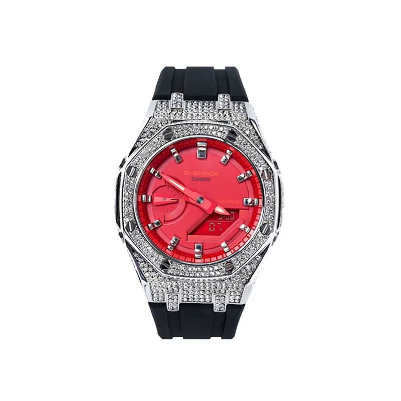 Унисекс часы CASIO с жидкокристаллическим/аналоговым двойным дисплеем, 48,5 мм, красные
Унисекс часы CASIO с жидкокристаллическим/аналоговым двойным дисплеем, 48,5 мм, красные