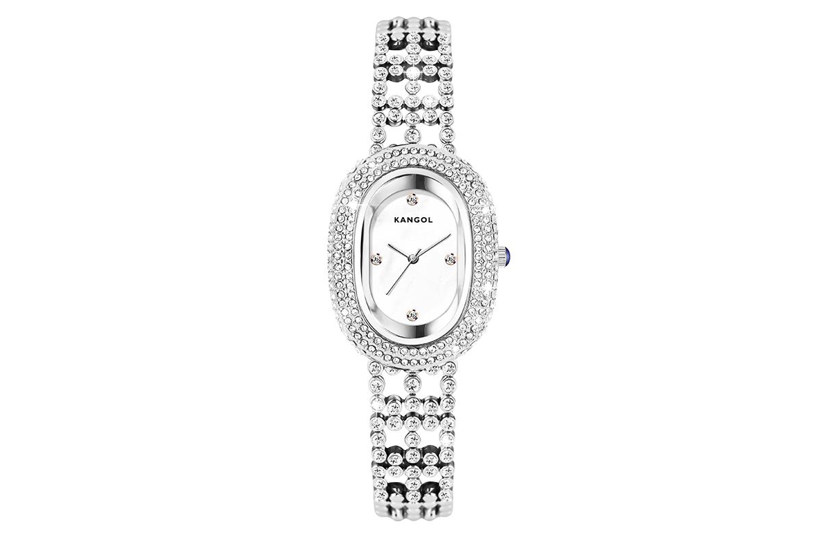 KANGOL Часы Simple Collection Quartz Movement Metal Strap Watch Women's Watch White Dial -K693, Elegant Silver Goddess Style
KANGOL Часы Simple Collection Quartz Movement Metal Strap Watch Women's Watch White Dial -K693, Elegant Silver Goddess Style