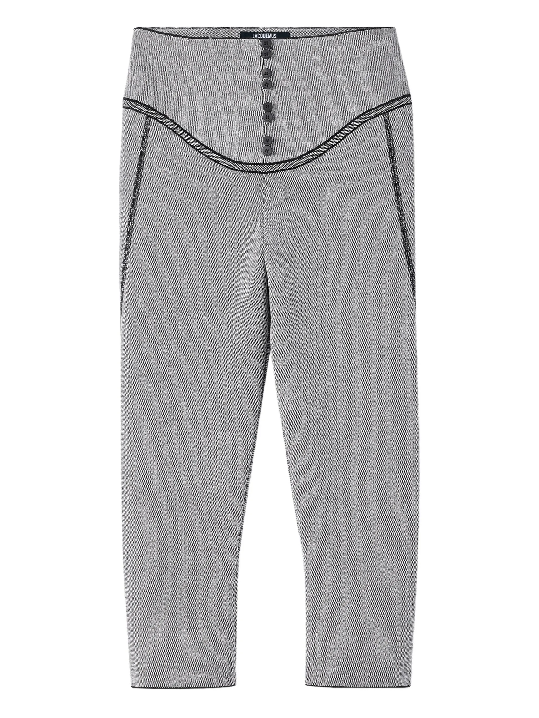Брюки с пуговицами Jacquemus, серый
Брюки с пуговицами Jacquemus, серый