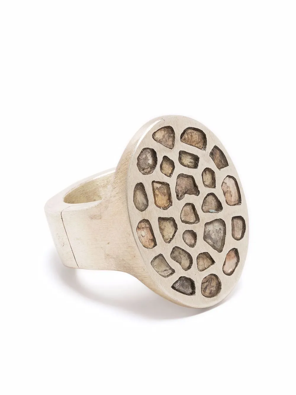 Кольцо Sistema из серебра с бриллиантом Parts of Four, серый
Кольцо Sistema из серебра с бриллиантом Parts of Four, серый