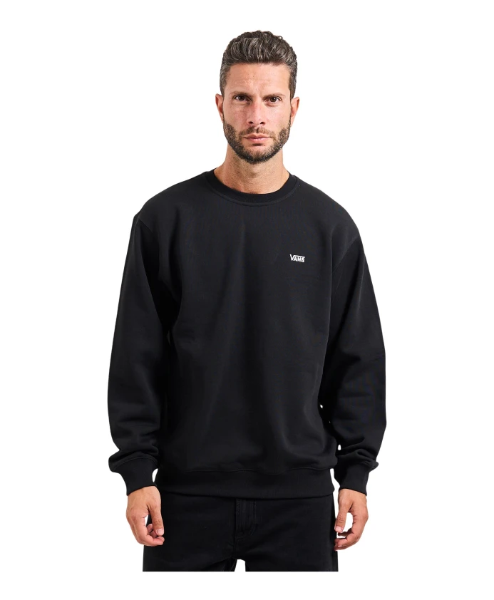 Черный свитер с круглым вырезом Vans, черный
Черный свитер с круглым вырезом Vans, черный