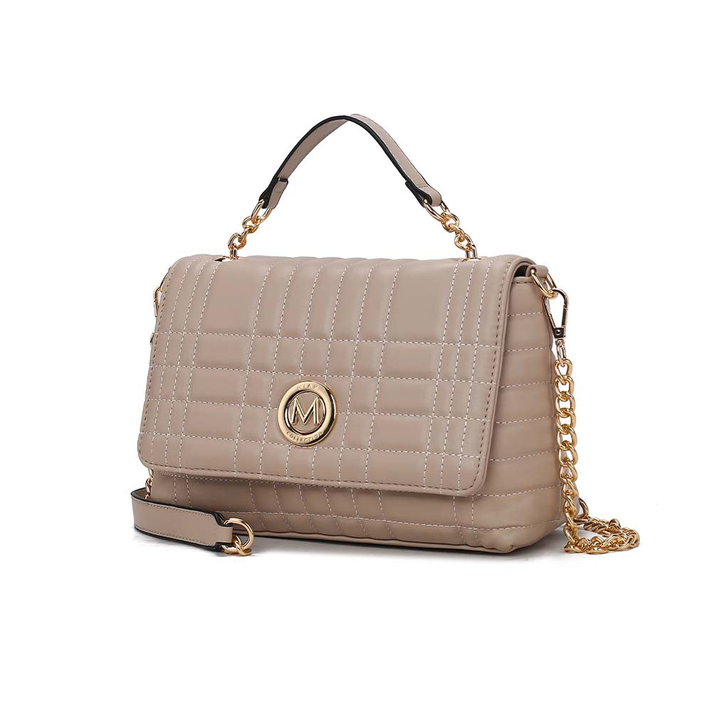 Женская сумка на плечо Lola Quilted из веганской кожи от Mia K MKF Collection By Mia K., бежевый
Женская сумка на плечо Lola Quilted из веганской кожи от Mia K MKF Collection By Mia K., бежевый