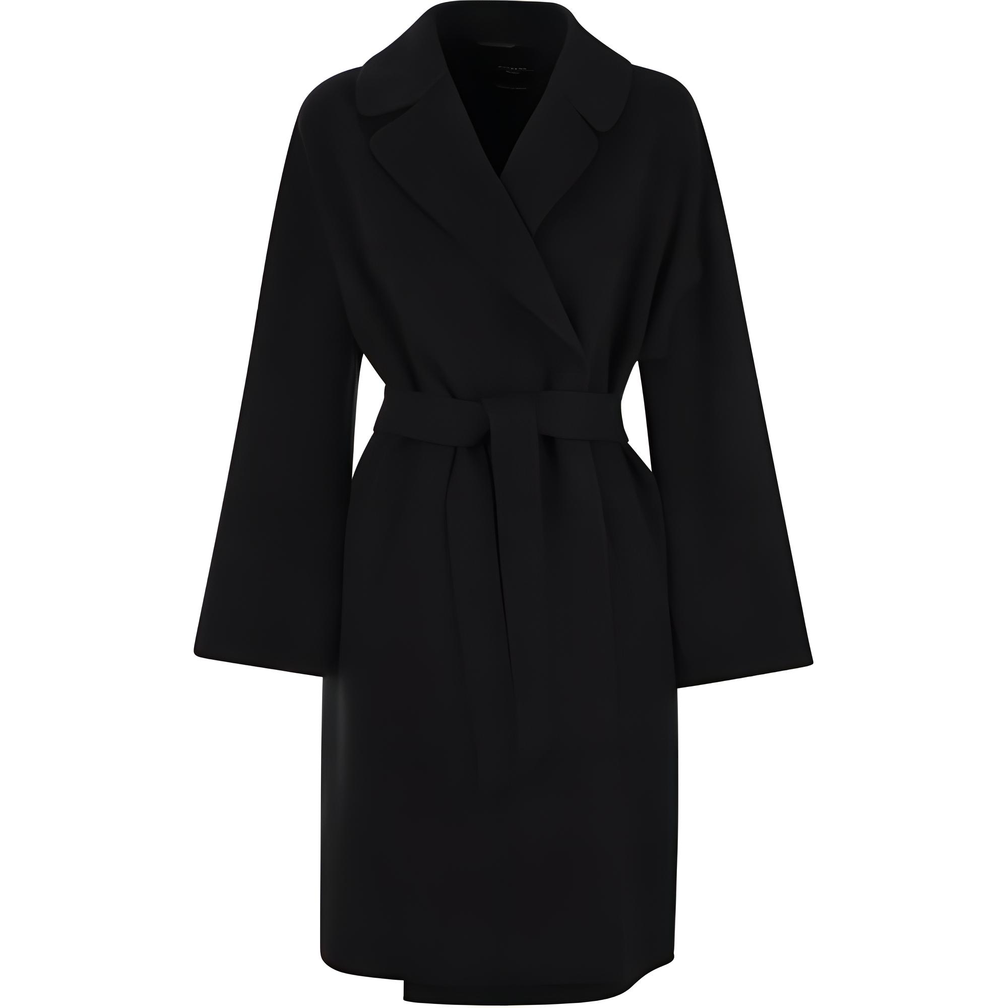 Пальто с поясом на талии WEEKEND MaxMara, черный
Пальто с поясом на талии WEEKEND MaxMara, черный