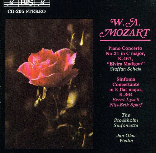 CD диск Mozart / Wedin / Stockholm Sinfonietta: Piano Concerto 21 / Sinfonia Concertante
CD диск Mozart / Wedin / Stockholm Sinfonietta: Piano Concerto 21 / Sinfonia Concertante