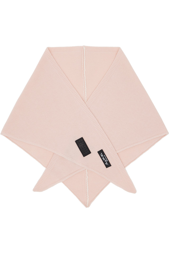 Шарф из шерстяной смеси Mm6 Maison Margiela, розовый
Шарф из шерстяной смеси Mm6 Maison Margiela, розовый