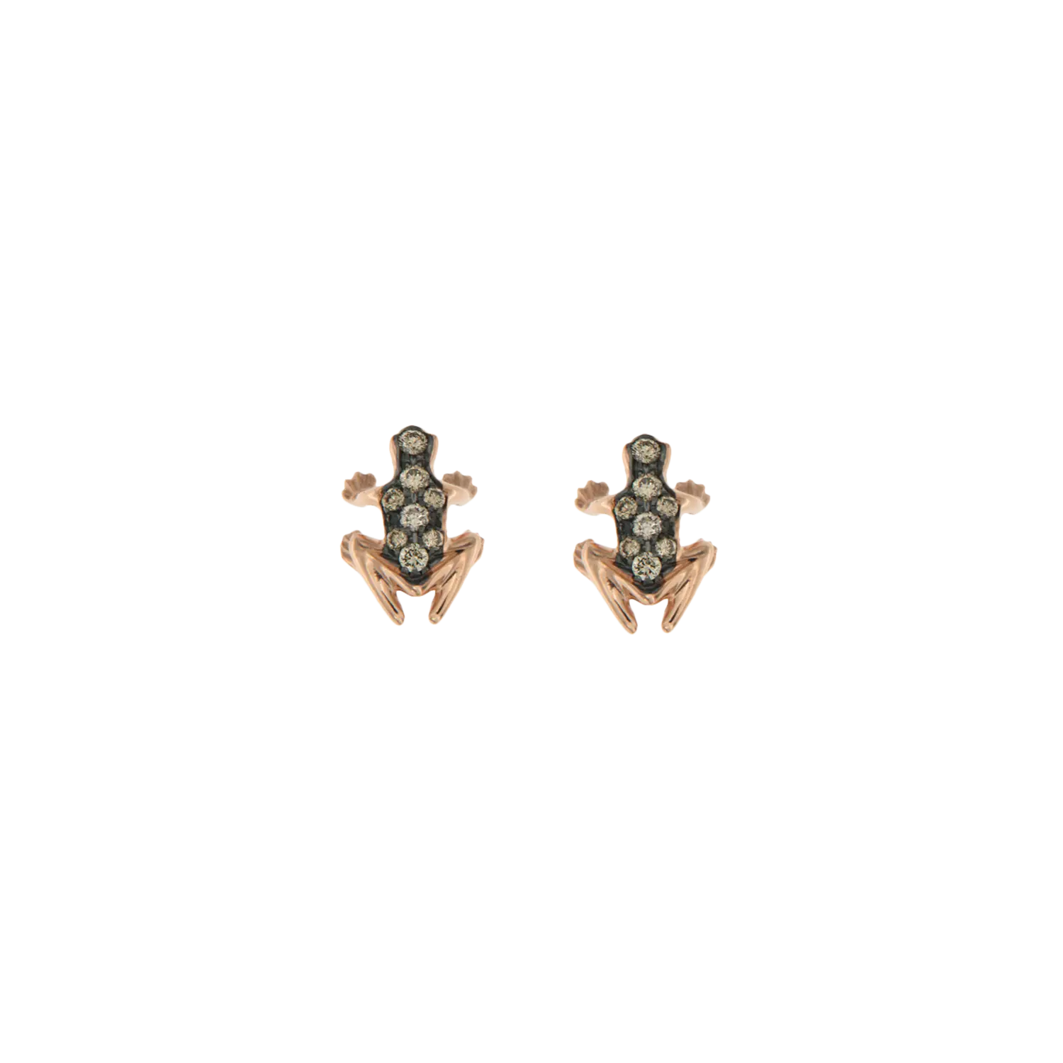 Серьги Dada Arrigoni Happy frog loose из розового золота и коричневых бриллиантов
Серьги Dada Arrigoni Happy frog loose из розового золота и коричневых бриллиантов