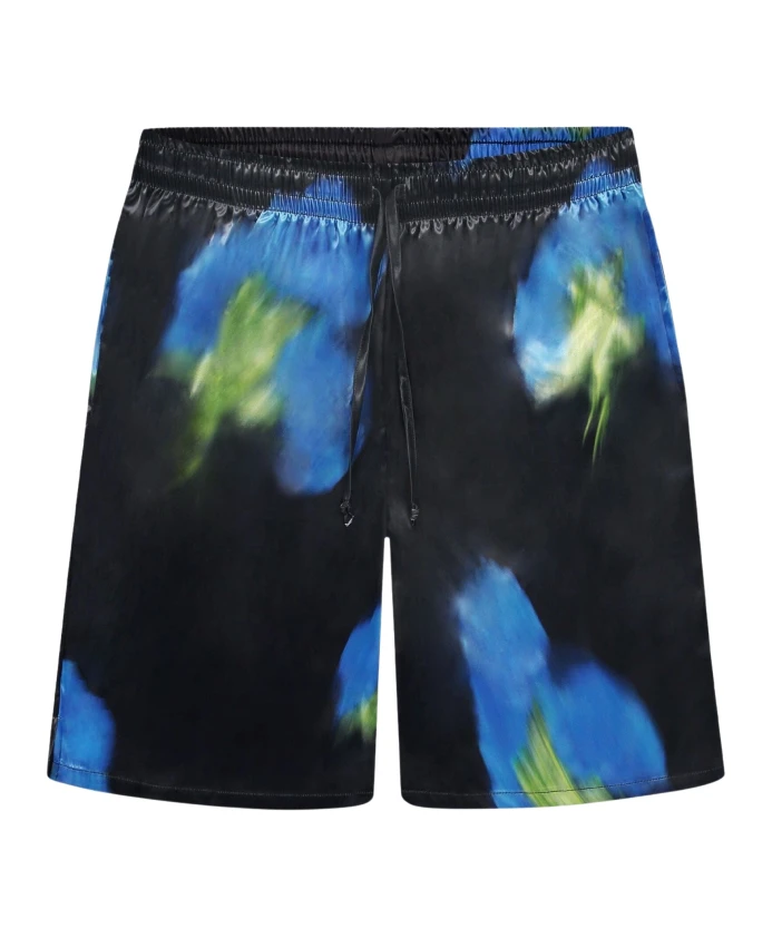 Черные шорты с размытыми цветами FlãNeur, черный
Черные шорты с размытыми цветами FlãNeur, черный