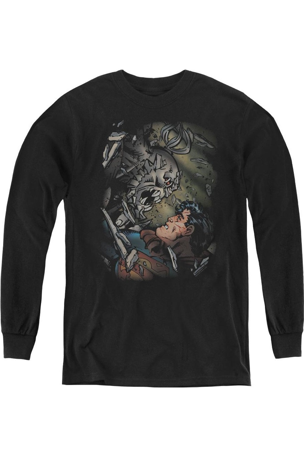 Футболка с длинным рукавом для детей "Эпическая битва Супермена" Gildan, черный
Футболка с длинным рукавом для детей "Эпическая битва Супермена" Gildan, черный