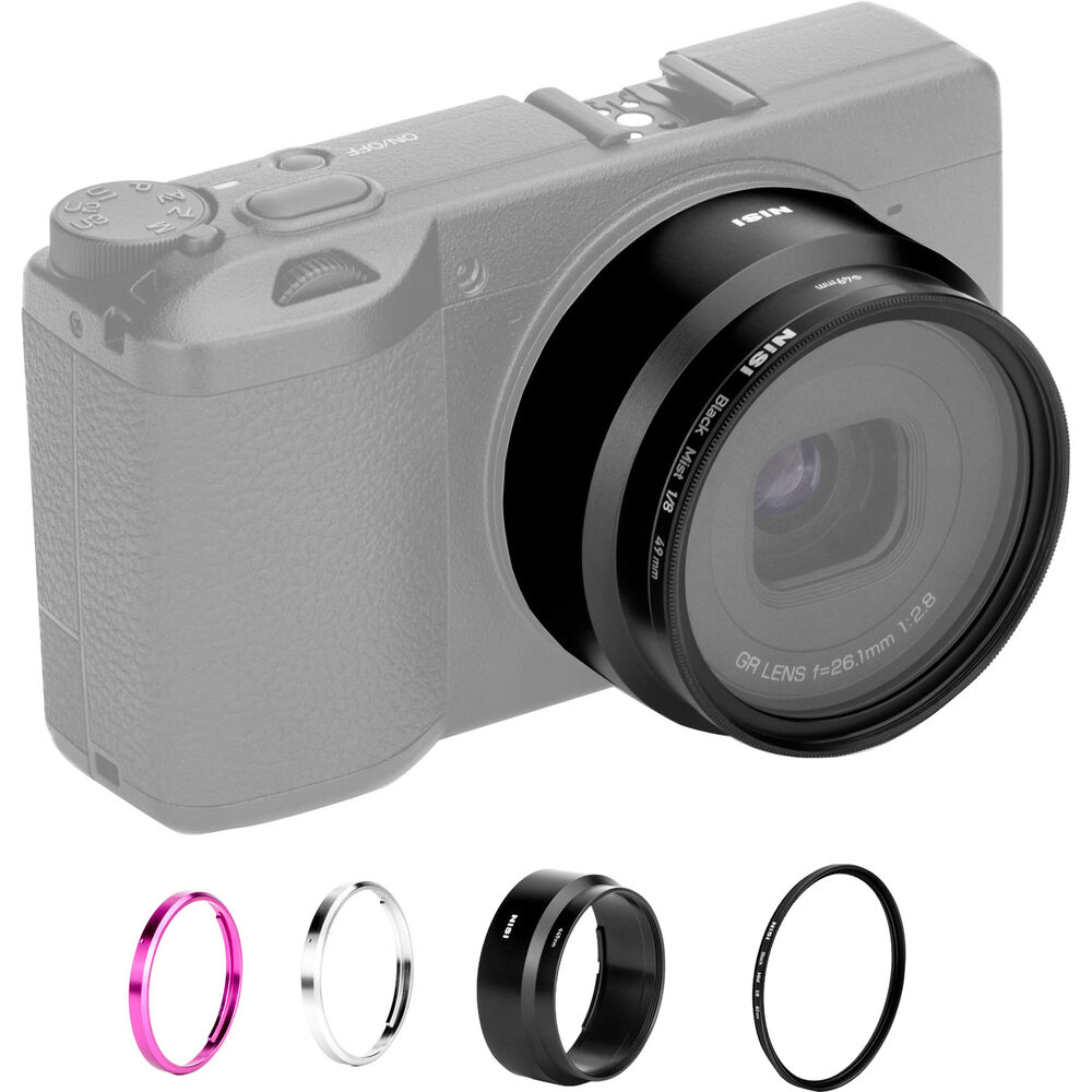 Набор фильтров NiSi Black Mist Filter Kit For Ricoh GR IIIx NISI-RGR3X-BLKMIST
Набор фильтров NiSi Black Mist Filter Kit For Ricoh GR IIIx NISI-RGR3X-BLKMIST