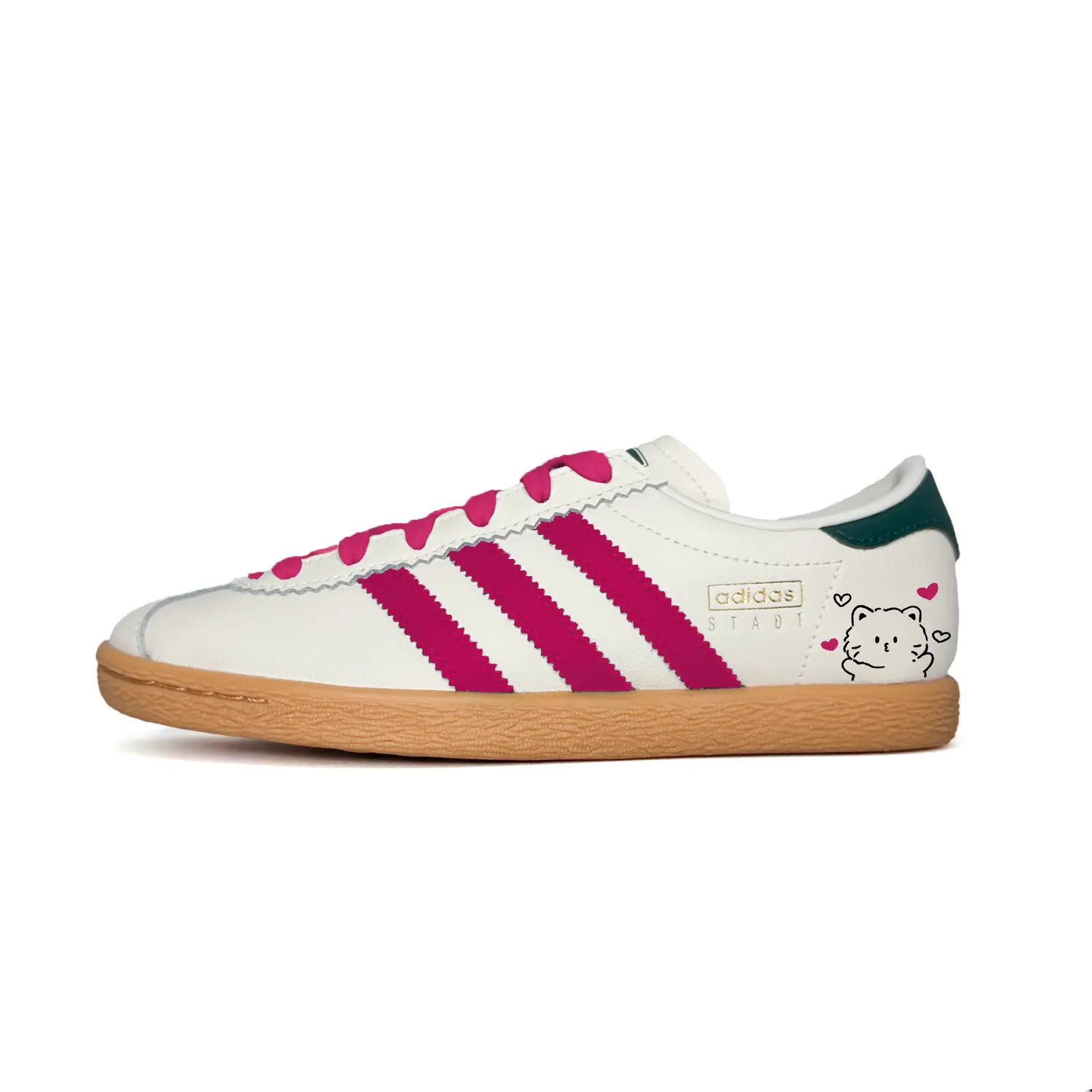 Городской милый стиль Износостойкие и легкие Низкие немецкие армейские кроссовки Unisex Белый Adidas Originals, розово-красный
Городской милый стиль Износостойкие и легкие Низкие немецкие армейские кроссовки Unisex Белый Adidas Originals, розово-красный