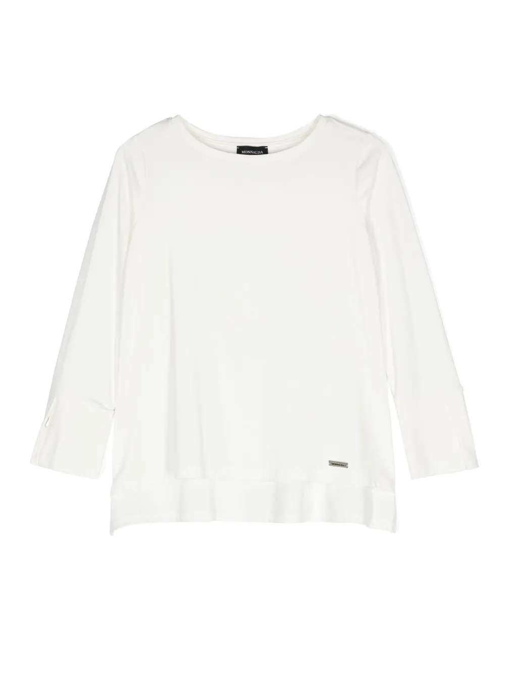 Футболка из джерси с длинными рукавами Monnalisa, белый
Футболка из джерси с длинными рукавами Monnalisa, белый