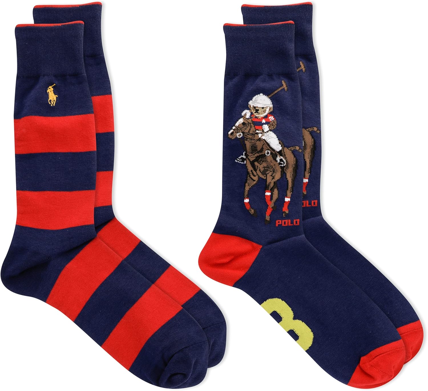 Polo Ralph Lauren мужские носки Slack с принтом медведя и мартини, 2 пары, Navy/Polo Player Bear
Polo Ralph Lauren мужские носки Slack с принтом медведя и мартини, 2 пары, Navy/Polo Player Bear