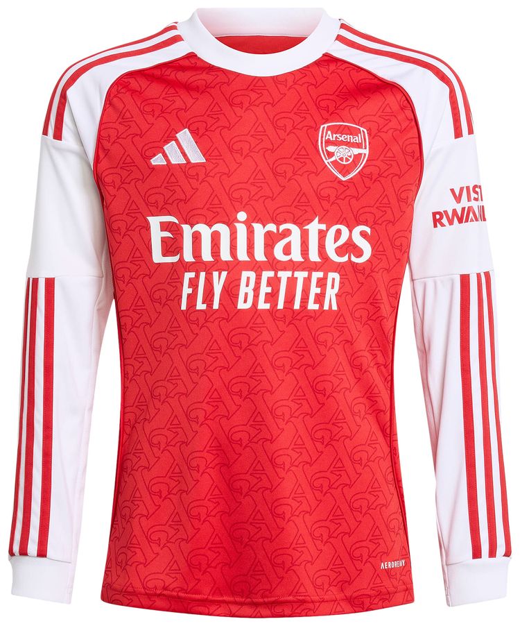 Домашняя футболка с длинным рукавом Adidas Arsenal 25/26, красный
Домашняя футболка с длинным рукавом Adidas Arsenal 25/26, красный