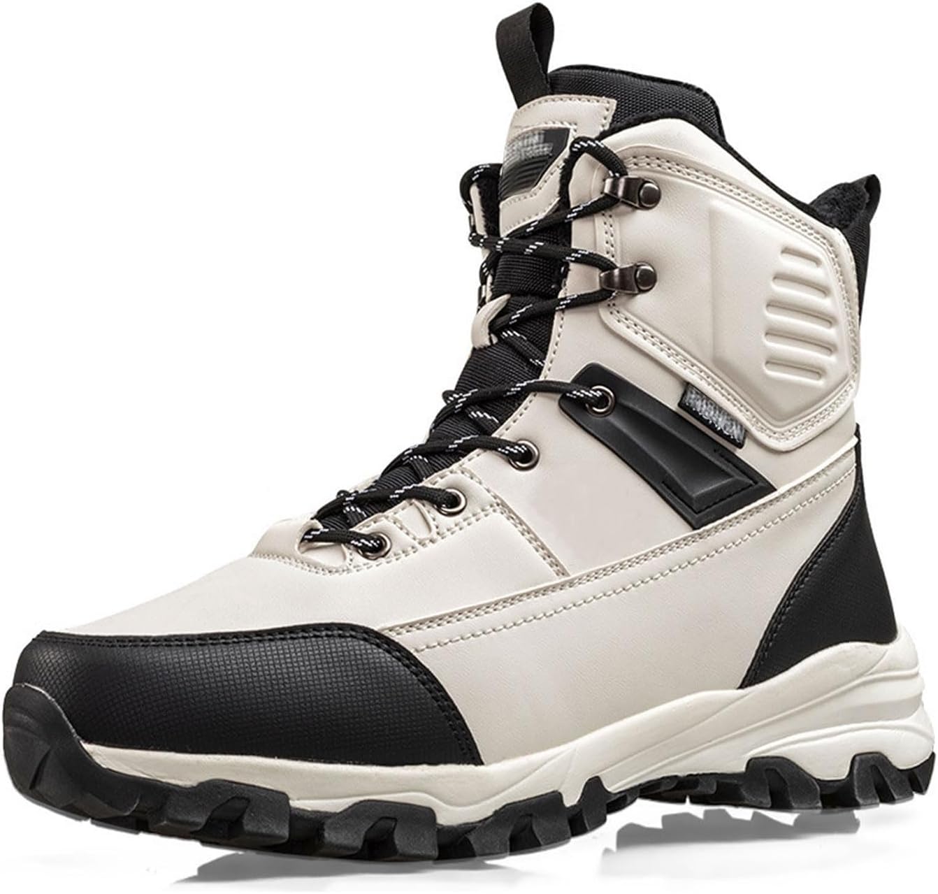 Мужские зимние ботинки, снежные ботинки с утолщенным мехом, водонепроницаемые, теплые высокие хлопковые ботинки, противоскользящие, для активного отдыха, с шнуровкой, для альпинизма и походов, короткие, размер 45 EU, бежевые Manyubei
Мужские зимние ботинки, снежные ботинки с утолщенным мехом, водонепроницаемые, теплые высокие хлопковые ботинки, противоскользящие, для активного отдыха, с шнуровкой, для альпинизма и походов, короткие, размер 45 EU, бежевые Manyubei