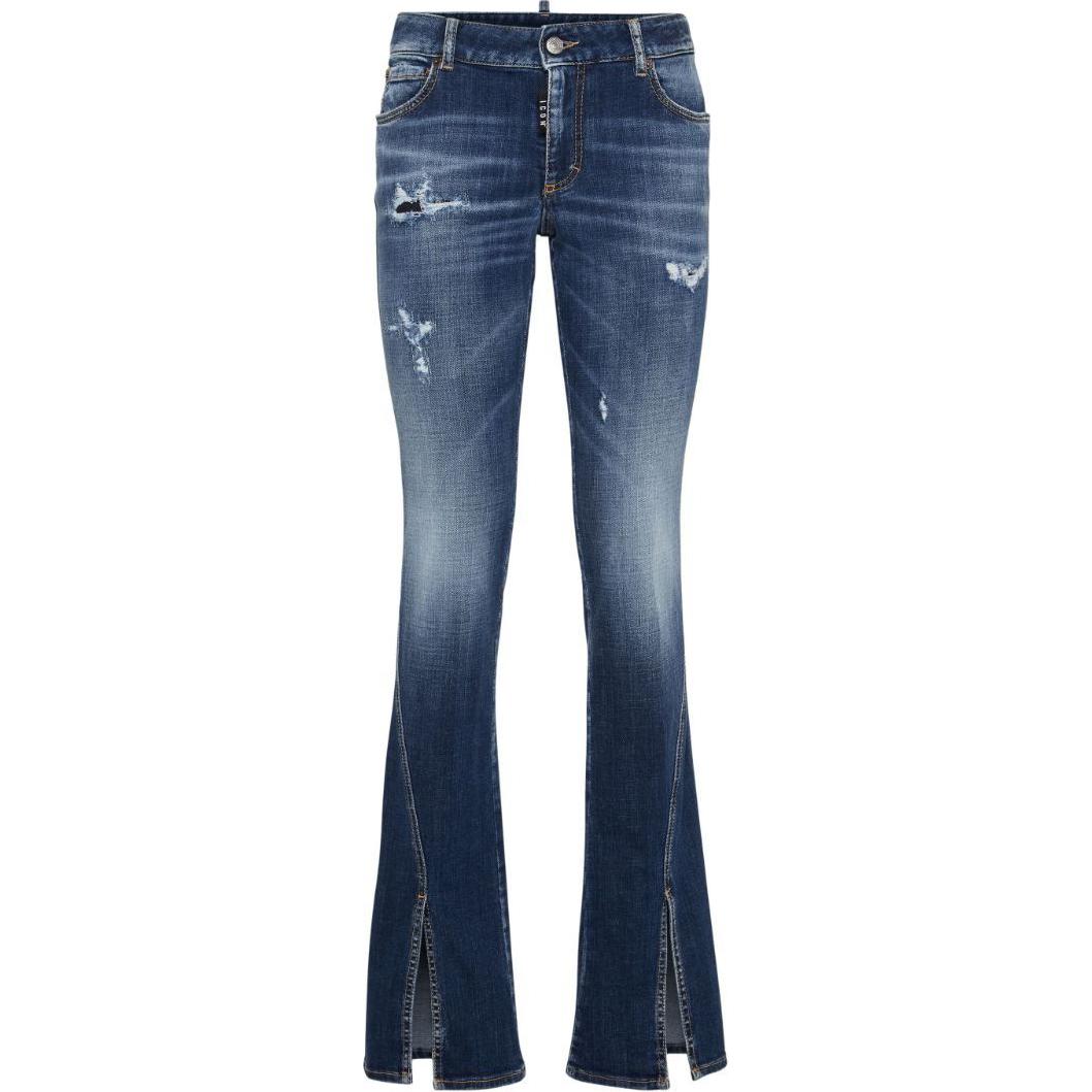 DSQUARED 2 Dsquared2 джинсы Mid Rise с потертостями и расклешенным низом
DSQUARED 2 Dsquared2 джинсы Mid Rise с потертостями и расклешенным низом