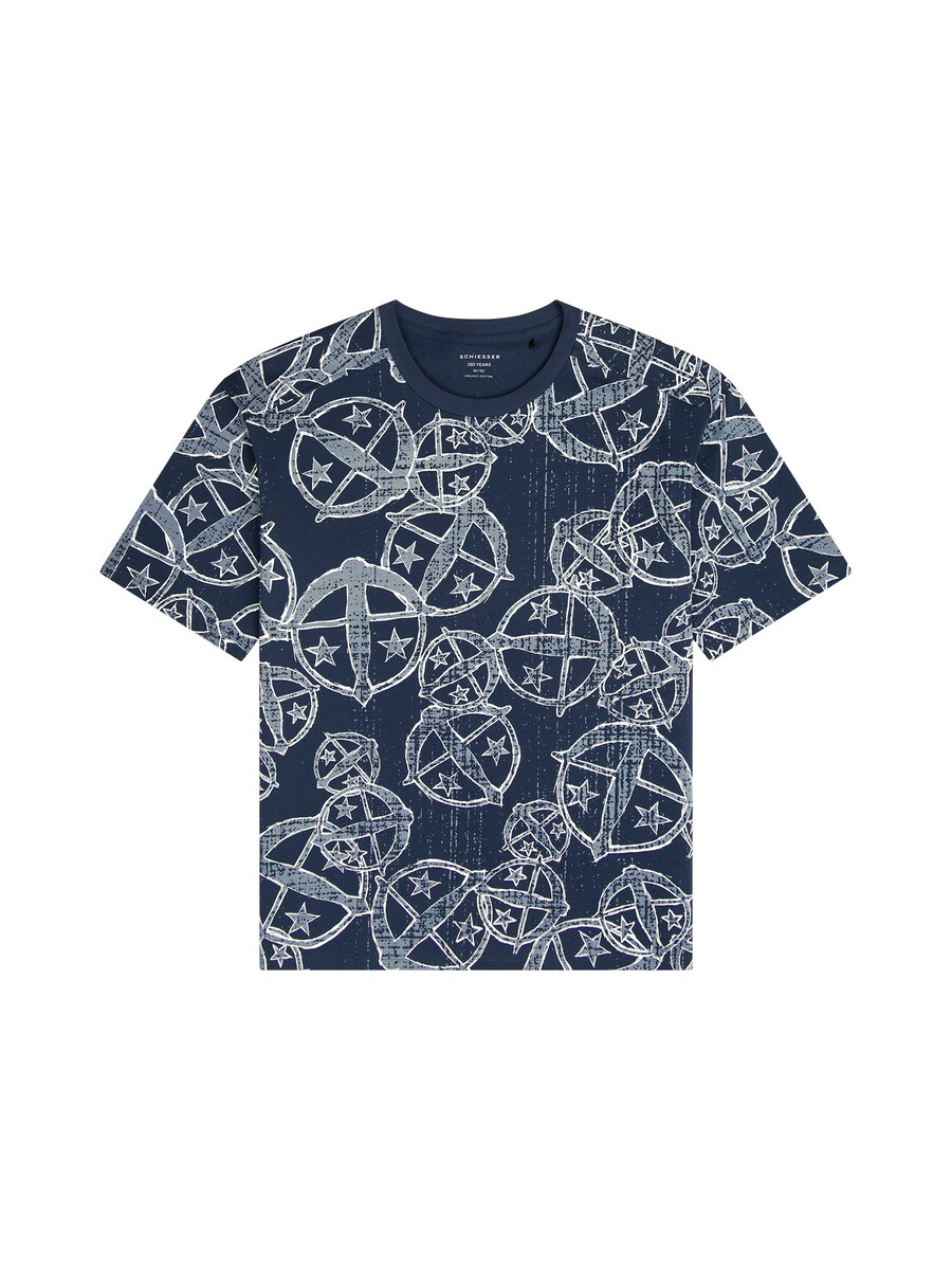 Рубашка SCHIESSER 150 YEARS, темно-синий/белый
Рубашка SCHIESSER 150 YEARS, темно-синий/белый