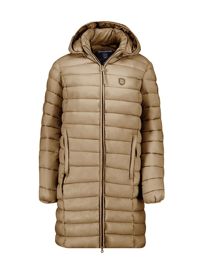 Canadian Peak Стеганое пальто "Akitaleak" светло-коричневого цвета
Canadian Peak Стеганое пальто "Akitaleak" светло-коричневого цвета