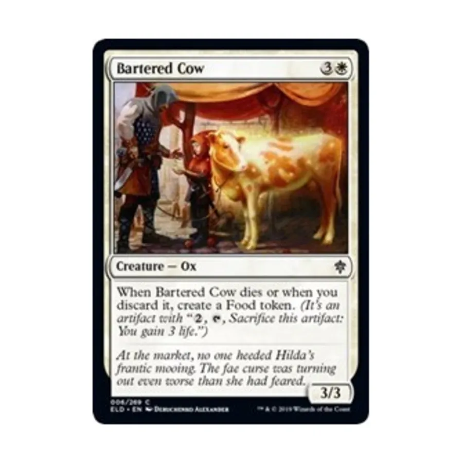 CCG Обмененная корова (клавиша C), MTG - Throne of Eldraine
CCG Обмененная корова (клавиша C), MTG - Throne of Eldraine